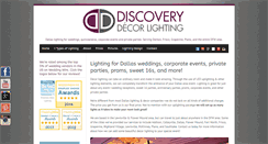 Desktop Screenshot of discoverydecorlighting.com
