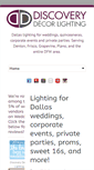 Mobile Screenshot of discoverydecorlighting.com